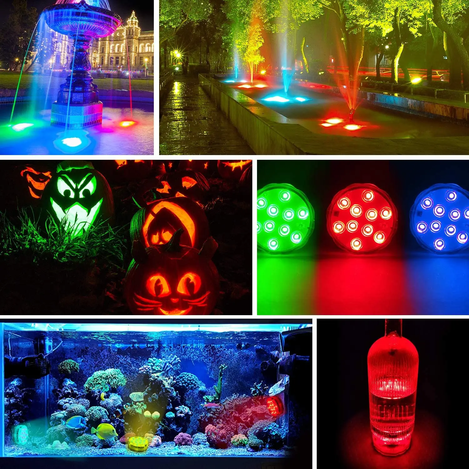 2021 Upgrade 13 LED RGB Submersible Light With Magnet and Suction Cup Swimming Pool Light Underwater Led Light Night for Pond
2021 Upgrade 13 LED RGB Submersible Light With Magnet and Suction Cup Swimming Pool Light Underwater Led Light Night for Pond