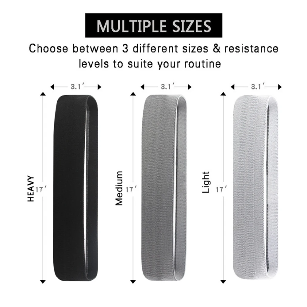Resistance Bands for Men Women 3 Levels Exercise Bands Booty Hip Bands for Home Fitness Yoga Belts
Resistance Bands for Men Women 3 Levels Exercise Bands Booty Hip Bands for Home Fitness Yoga Belts