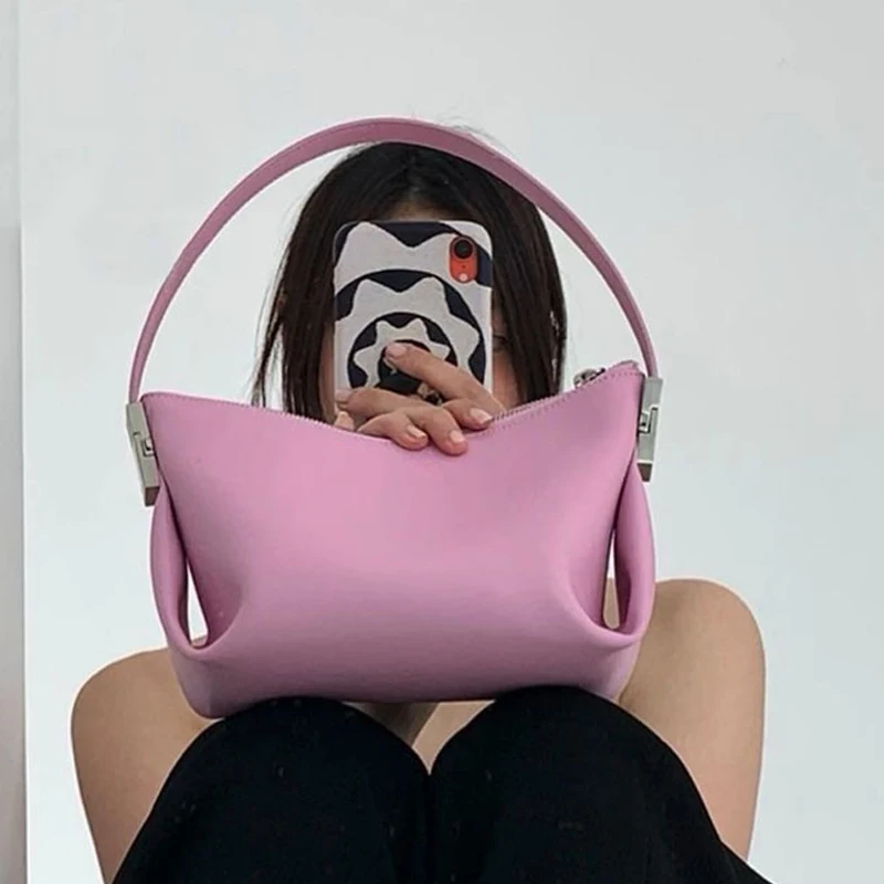 Casual Solid Hobos Underarm Women's Handbags Designer Baguette Shape Women Shoulder Bag Fashion Soft Pu Leather Ladies Hand Bags
Casual Solid Hobos Underarm Women's Handbags Designer Baguette Shape Women Shoulder Bag Fashion Soft Pu Leather Ladies Hand Bags