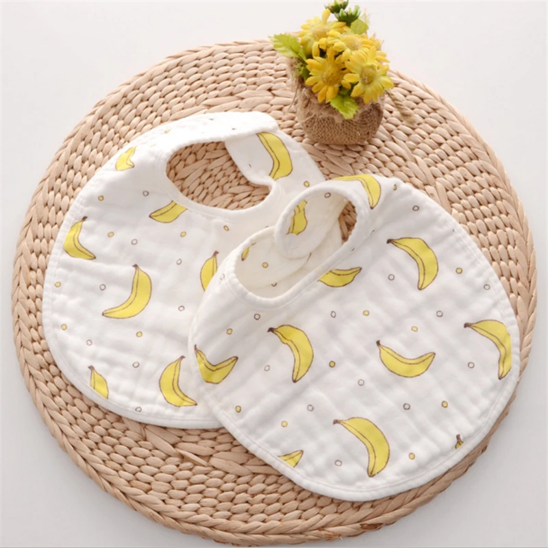 Baby Bibs Water Absorption Cartoon U Type Eight-Layer Muslin Gauze Saliva Bibs Feeding Care Rice Pocket Bibs
Baby Bibs Water Absorption Cartoon U Type Eight-Layer Muslin Gauze Saliva Bibs Feeding Care Rice Pocket Bibs