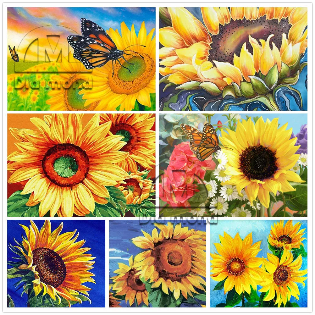 Vintage 5D Diy Diamond Painting Sunflower Diamond Embroidery Flower Scenery Cross Stitch Rhinestone Mosaic Picture Home Decor
Vintage 5D Diy Diamond Painting Sunflower Diamond Embroidery Flower Scenery Cross Stitch Rhinestone Mosaic Picture Home Decor