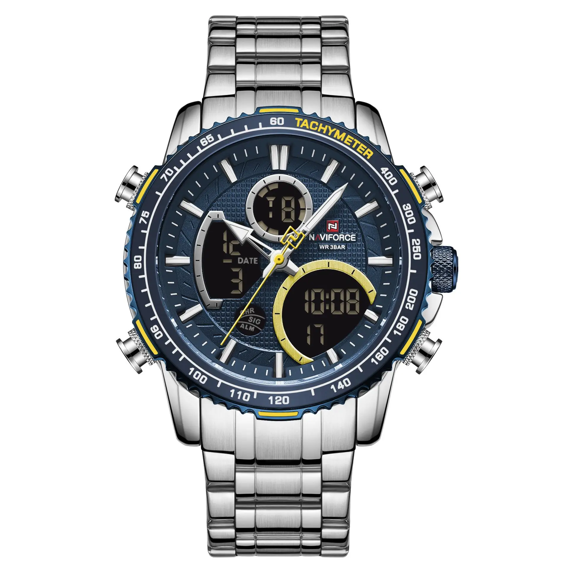 watch creative student men's watch business casual quartz watch waterproof three-eye six-pin steel band watch fashion men's watc
watch creative student men's watch business casual quartz watch waterproof three-eye six-pin steel band watch fashion men's watc