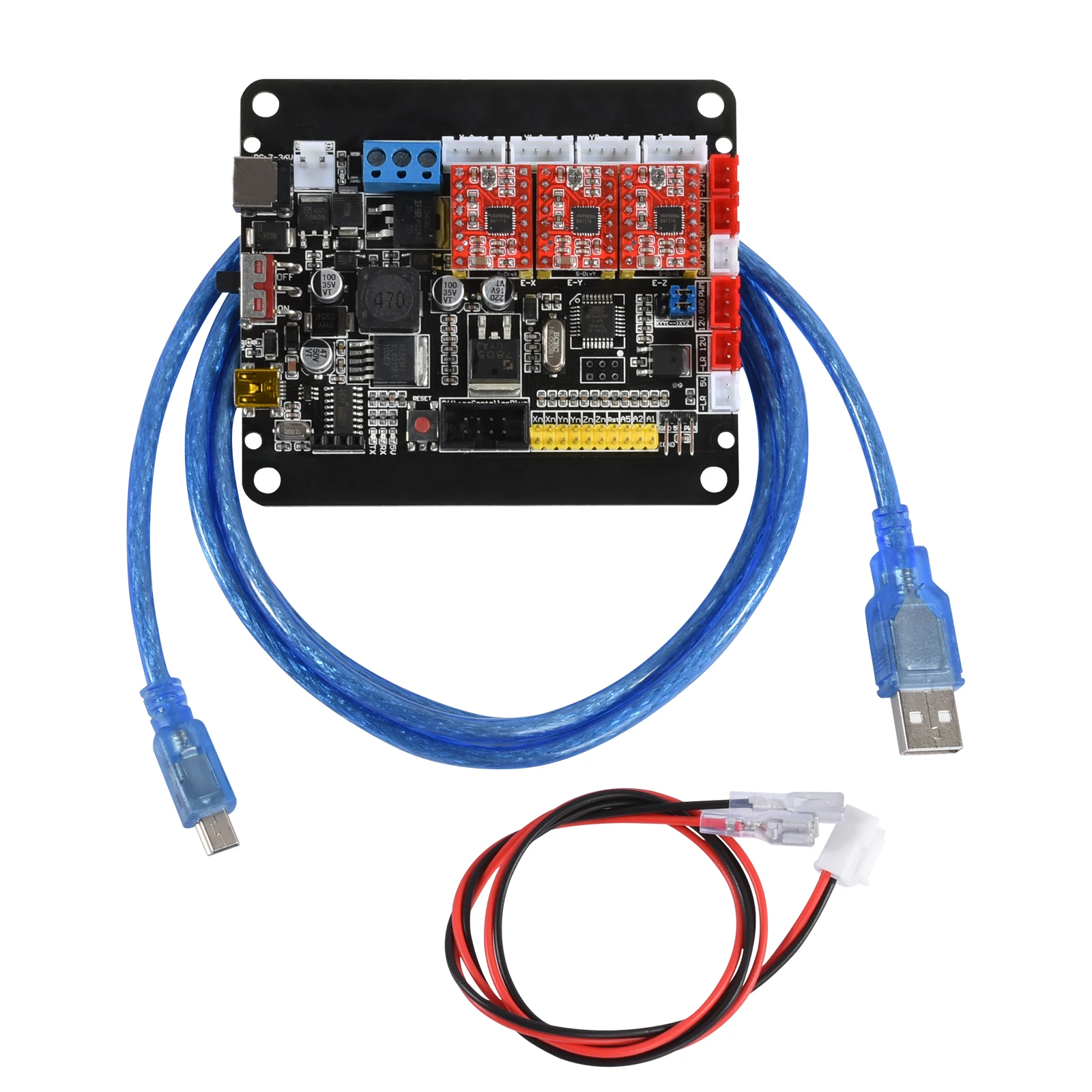 GRBL 1 1,8 USB порт ЧПУ гравировальный станок панель управления 3-осевой встроенный драйвер Автономный контроль ler для 3018/2418/1610 лазера 
GRBL 1 1,8 USB порт ЧПУ гравировальный станок панель управления 3-осевой встроенный драйвер Автономный контроль ler для 3018/2418/1610 лазера