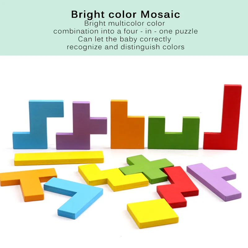 Children Wooden Puzzle Toy Baby Jigsaw Puzzle Babies Educational Creative Thinking Learning Game Multidimensional Cognition Toy
Children Wooden Puzzle Toy Baby Jigsaw Puzzle Babies Educational Creative Thinking Learning Game Multidimensional Cognition Toy