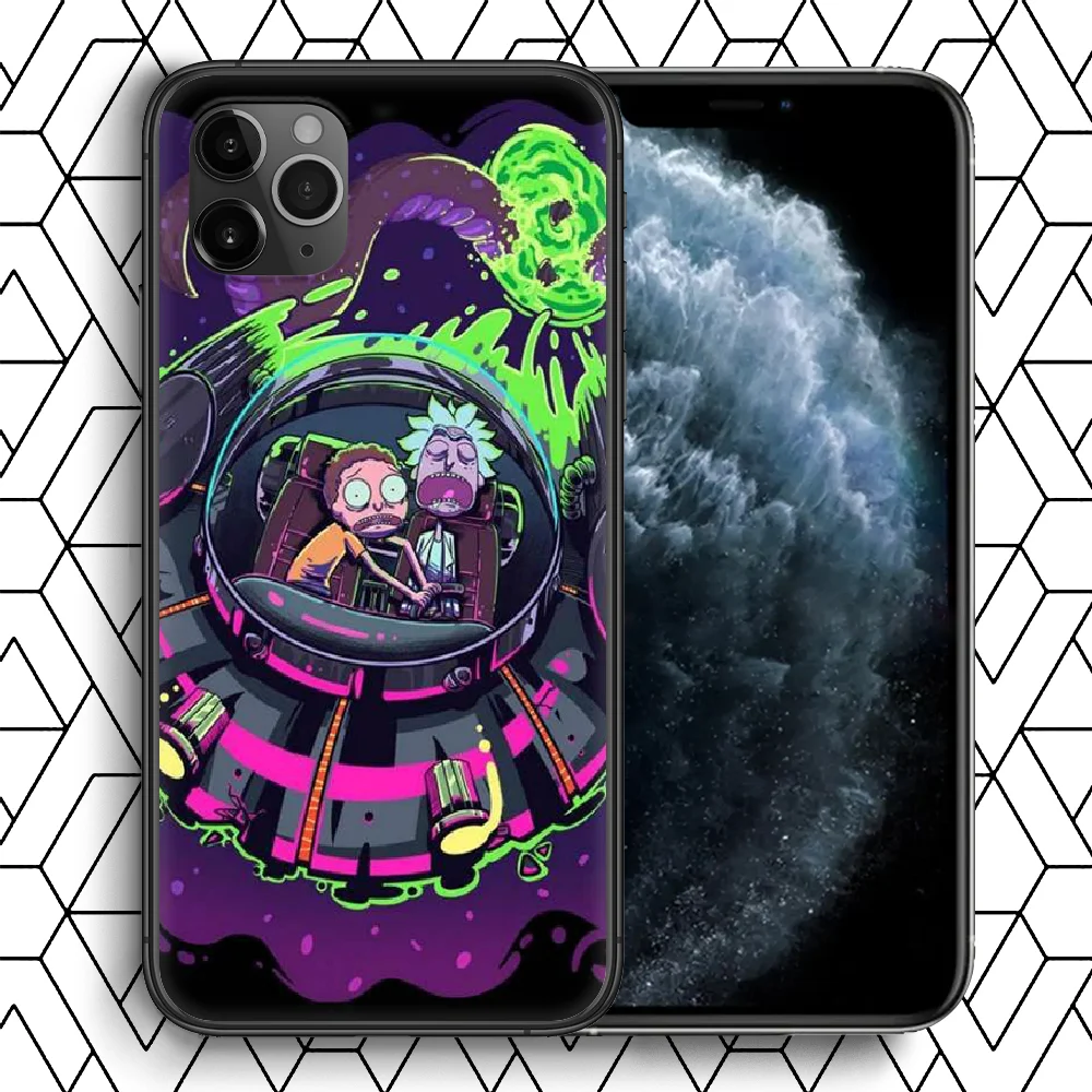Rick Cartoons Morty Phone Case For Iphone 4 4s 5 5S SE 5C 6 6S 7 8 Plus X XS XR 11 12 Mini Pro Max 2020 black Bumper Luxury
Rick Cartoons Morty Phone Case For Iphone 4 4s 5 5S SE 5C 6 6S 7 8 Plus X XS XR 11 12 Mini Pro Max 2020 black Bumper Luxury