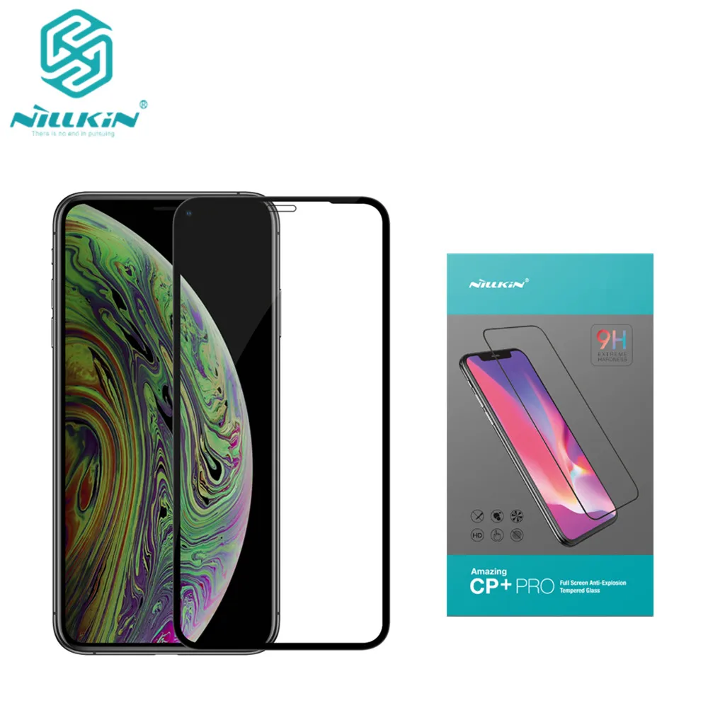 

For iPhone 11/11 pro CP+ Full Cover Tempered Glass 9H 2.5D Curved Screen Protector NILLKIN Amazing Nanometer film For 11 pro max