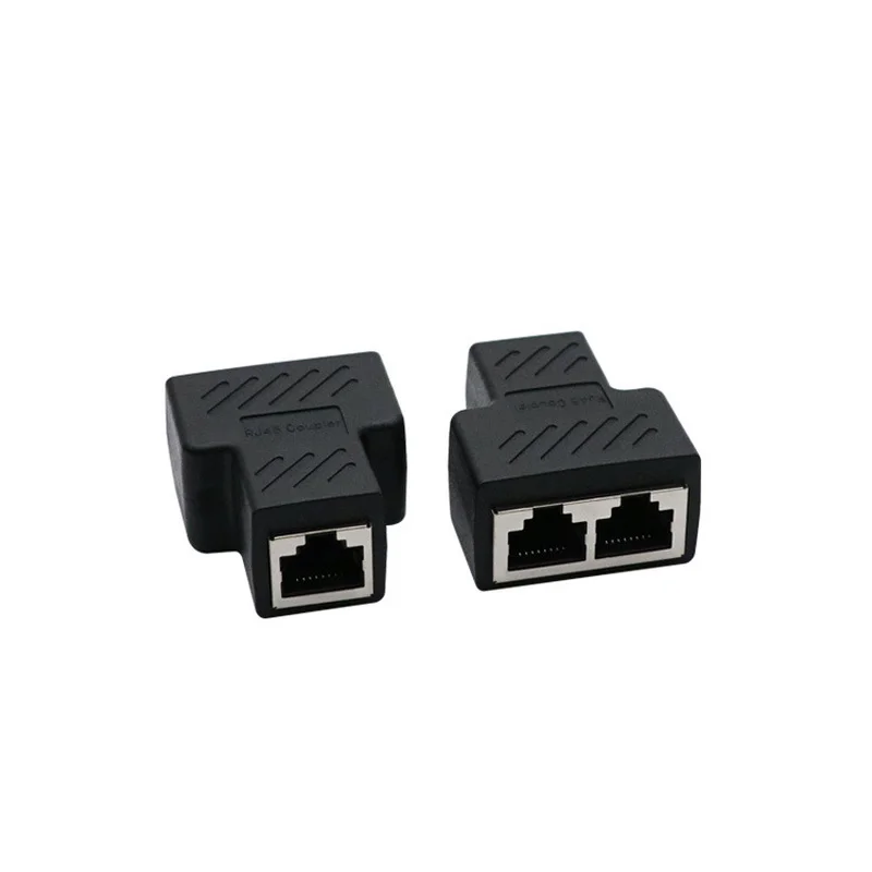 RJ45 Ethernet LAN Network Splitter 1 To 2 Ways Double Adapter Ports Coupler Connector Extender Adapter Plug Connector Adapter
RJ45 Ethernet LAN Network Splitter 1 To 2 Ways Double Adapter Ports Coupler Connector Extender Adapter Plug Connector Adapter