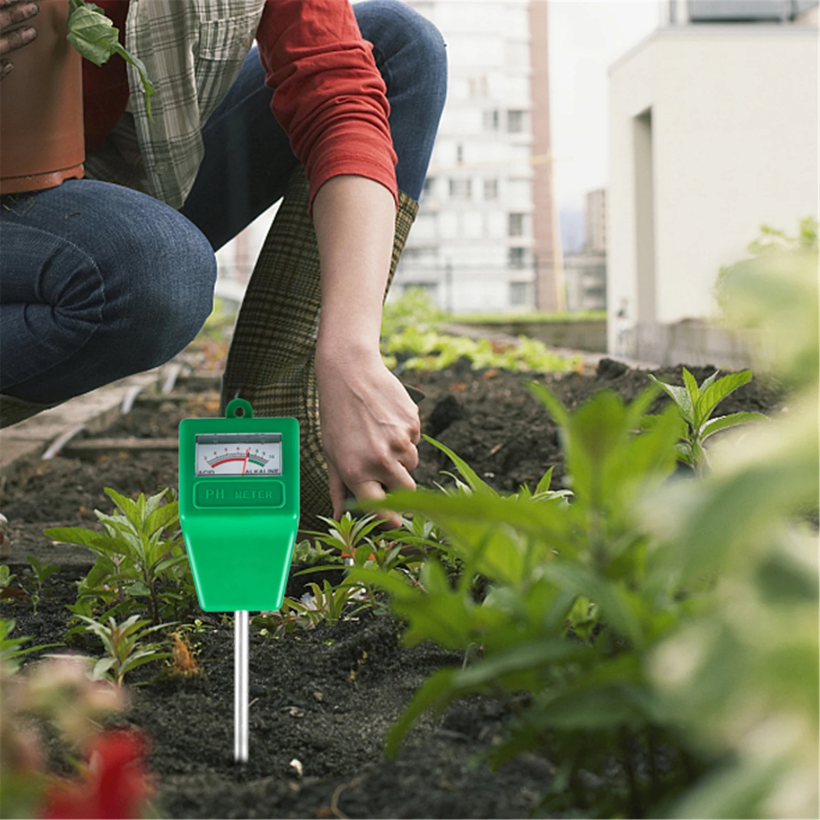 Soil PH Moisture Tester Humidimetre Meter Detector Garden Plant Flower Testing Tool Humidity PH Monitor Detector
Soil PH Moisture Tester Humidimetre Meter Detector Garden Plant Flower Testing Tool Humidity PH Monitor Detector