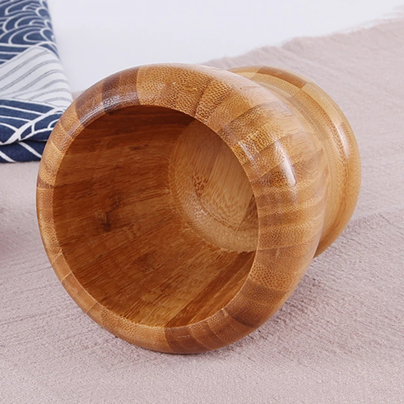1Set Bamboo Artifact Garlic Press Pot Pedestal Bowl Masher Grinder Mortar And Pestle Grinder Set Herb Spice Crusher Kitchen Tool
1Set Bamboo Artifact Garlic Press Pot Pedestal Bowl Masher Grinder Mortar And Pestle Grinder Set Herb Spice Crusher Kitchen Tool