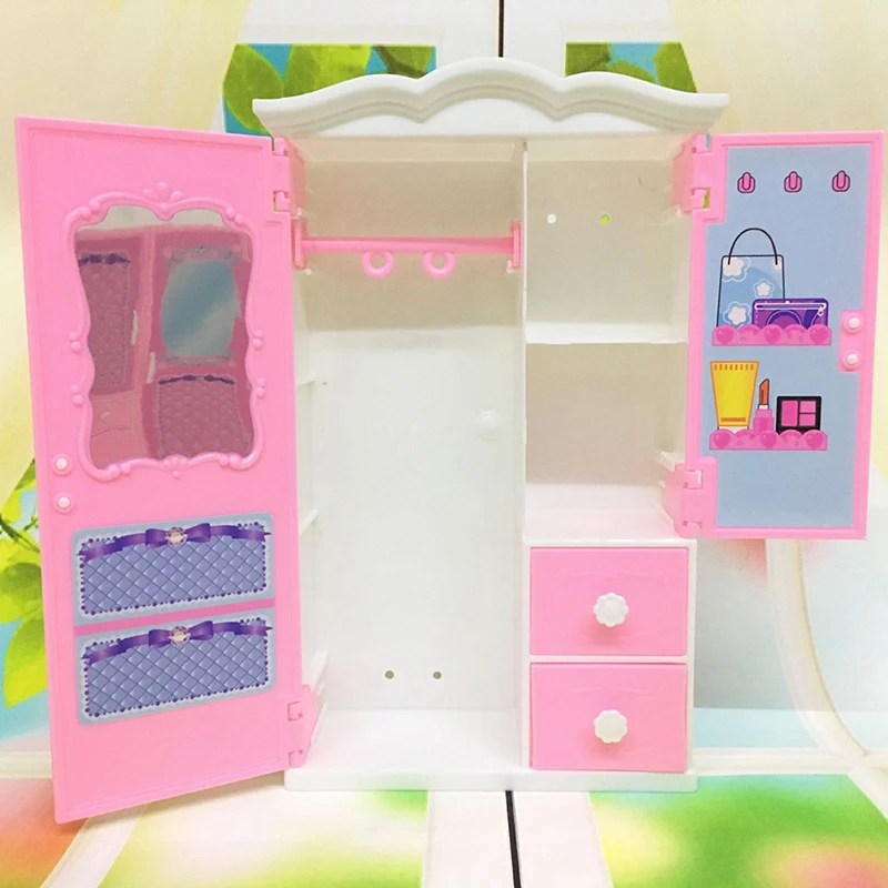 Dollhouse Furniture Plastic Wardrobe Living Room Plastic White Wardrobe Closet for Dollhouse Accessories Toy
Dollhouse Furniture Plastic Wardrobe Living Room Plastic White Wardrobe Closet for Dollhouse Accessories Toy