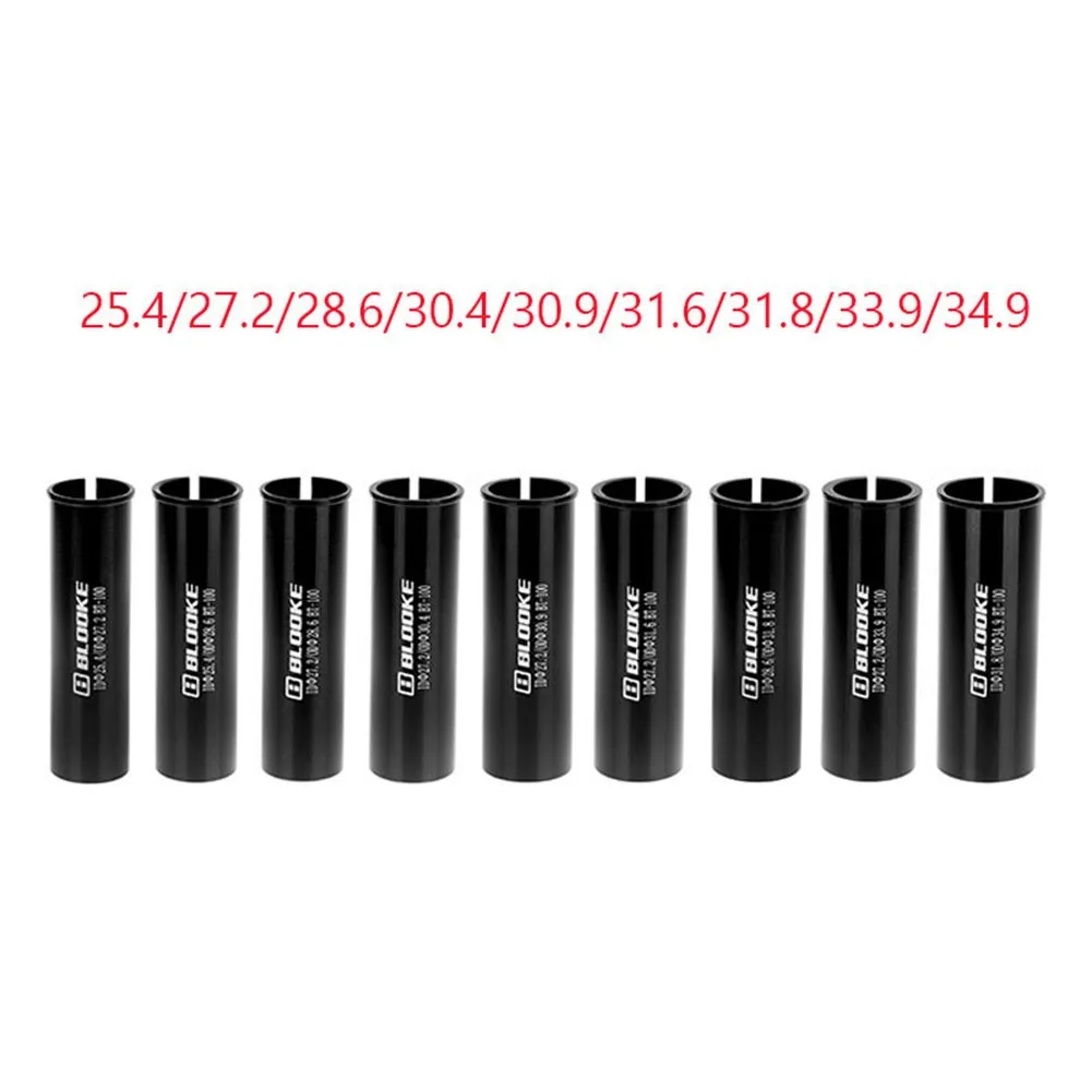 25.4-34.9 Mountain Bike Seat Tube Saddle Gasket Aluminum Alloy Durable Black 100mm Bicycle Seat Tube Reducer Reducer Sleeve
25.4-34.9 Mountain Bike Seat Tube Saddle Gasket Aluminum Alloy Durable Black 100mm Bicycle Seat Tube Reducer Reducer Sleeve