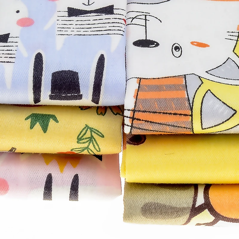 6 Pcs/Lot,Animal Style Printed Twill Cotton Fabric,Patchwork Clothes For DIY Sewing Quilting Baby&Children's Material,100x160cm
6 Pcs/Lot,Animal Style Printed Twill Cotton Fabric,Patchwork Clothes For DIY Sewing Quilting Baby&Children's Material,100x160cm