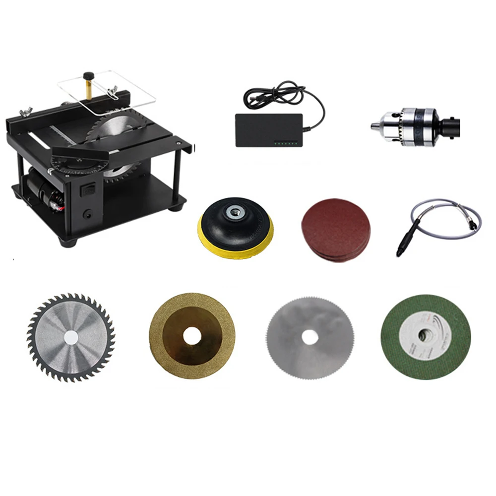 12pcs Electric Table Saw Mini Desktop Electric Saw Cutter Speed Angle Cut Adjustable Chainsaw Wood Plastic Acrylic Cutting 220V
12pcs Electric Table Saw Mini Desktop Electric Saw Cutter Speed Angle Cut Adjustable Chainsaw Wood Plastic Acrylic Cutting 220V