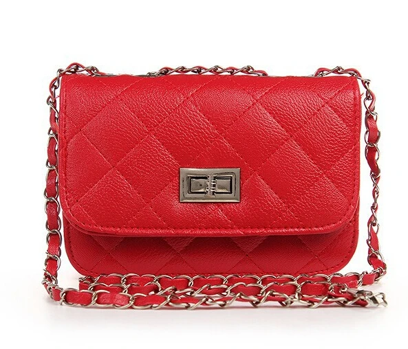 Fashion new handbags High quality PU leather Women bag Candy-colored sweet girl lattice Shoulder bag Lock Stereotypes Female bag
Fashion new handbags High quality PU leather Women bag Candy-colored sweet girl lattice Shoulder bag Lock Stereotypes Female bag