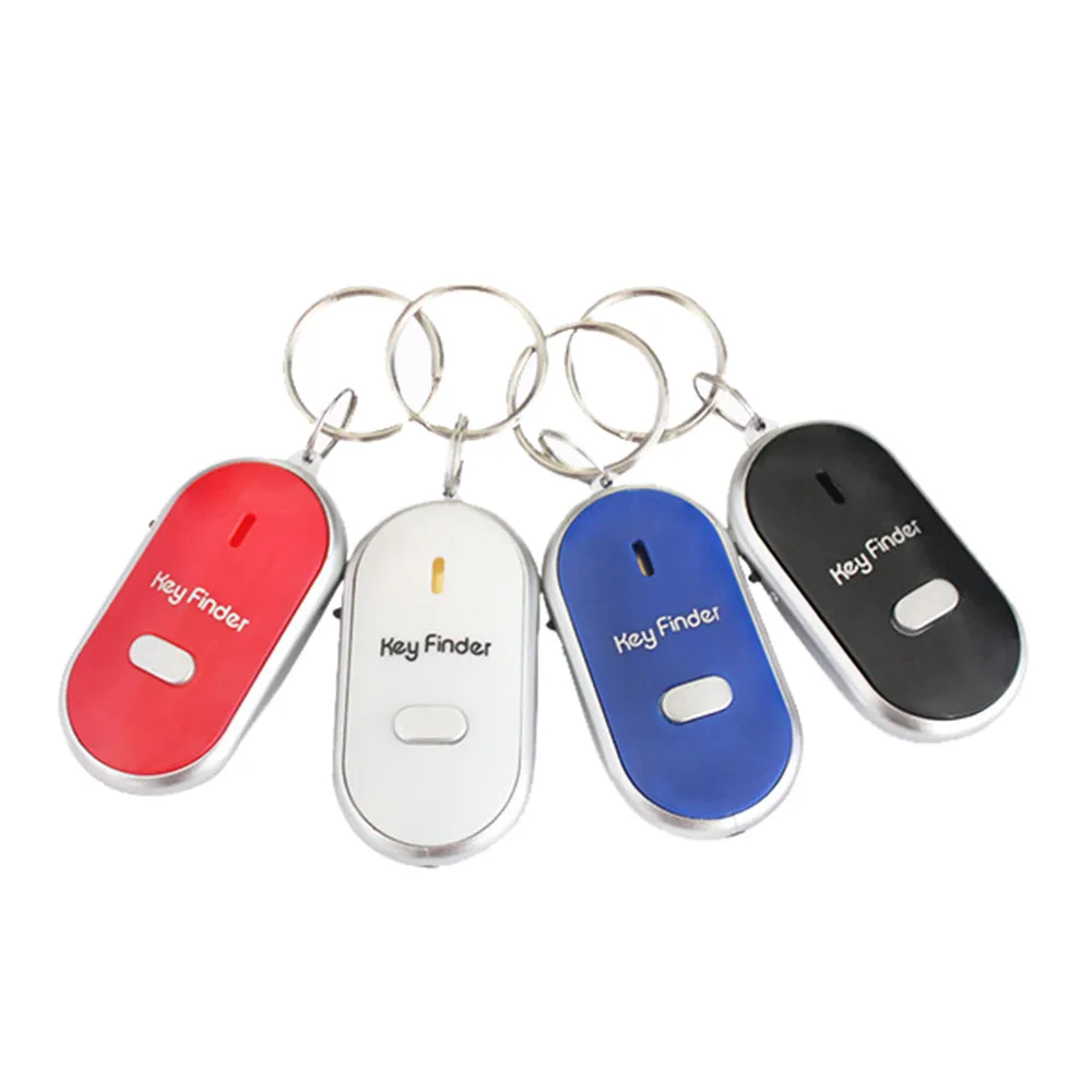 

Led Light Torch Remote Sound Control Lost Key Finder Locator Keychain Beeps And Flashes To Find Lost Keys Whistle Led Torch Red