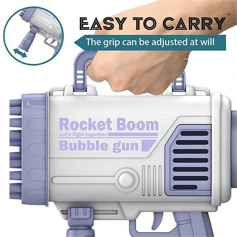 44-Hole Hot Electric Bubble Gun Rechargeable Bubble Gun Machine Soap Bubbles Automatic Blower Kids Bathroom Summer Outdoor Toys
44-Hole Hot Electric Bubble Gun Rechargeable Bubble Gun Machine Soap Bubbles Automatic Blower Kids Bathroom Summer Outdoor Toys