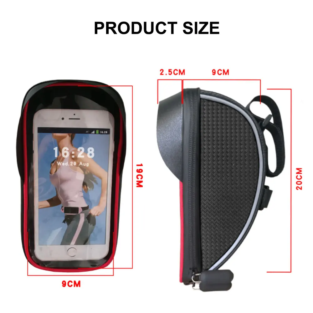 Bicycle Accessories 6.5 inch Bike Bag Screen Touch Bag Cycling Bicycle Bike Bag Waterproof Phone Case Touchscreen Bag MTB Pack
Bicycle Accessories 6.5 inch Bike Bag Screen Touch Bag Cycling Bicycle Bike Bag Waterproof Phone Case Touchscreen Bag MTB Pack