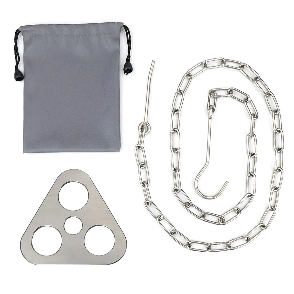 1Set Triangular Hanging Pot Bracket Ring Hook Barbecue Rack Stainless Steel Outdoor Camping Triangular Hanging Pot Bracket
1Set Triangular Hanging Pot Bracket Ring Hook Barbecue Rack Stainless Steel Outdoor Camping Triangular Hanging Pot Bracket