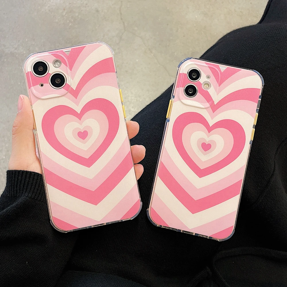 Cute Pink Love Heart Painting Phone Case for iPhone 11 12 13 Pro Max X XS XR 7 8 Plus Shockproof Airbag Soft TPU Silicone Cover
Cute Pink Love Heart Painting Phone Case for iPhone 11 12 13 Pro Max X XS XR 7 8 Plus Shockproof Airbag Soft TPU Silicone Cover