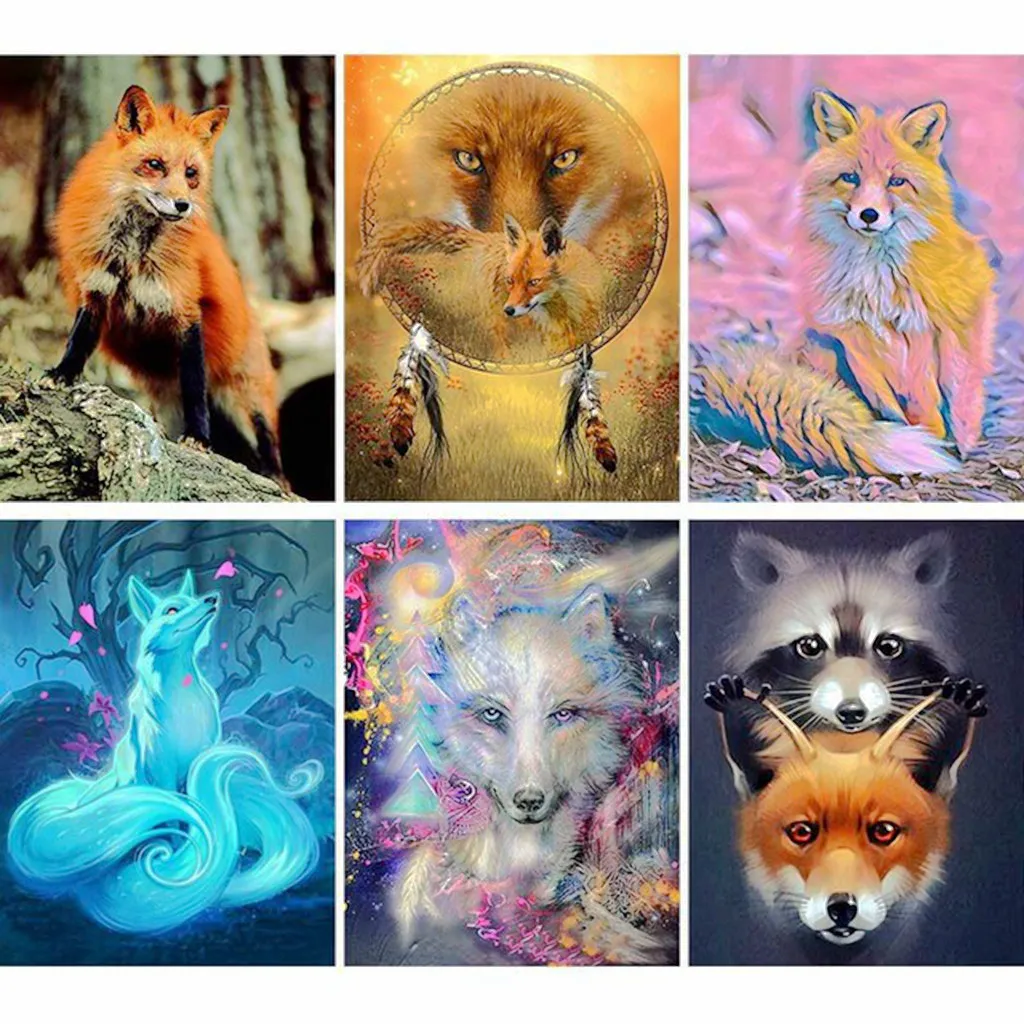 5D Diamond Painting Handmade DIY Crafts Sewing Art Sticky Diamond Embroidery "Animal Fox" Cross Embroidery Home Decoration Gift
5D Diamond Painting Handmade DIY Crafts Sewing Art Sticky Diamond Embroidery "Animal Fox" Cross Embroidery Home Decoration Gift