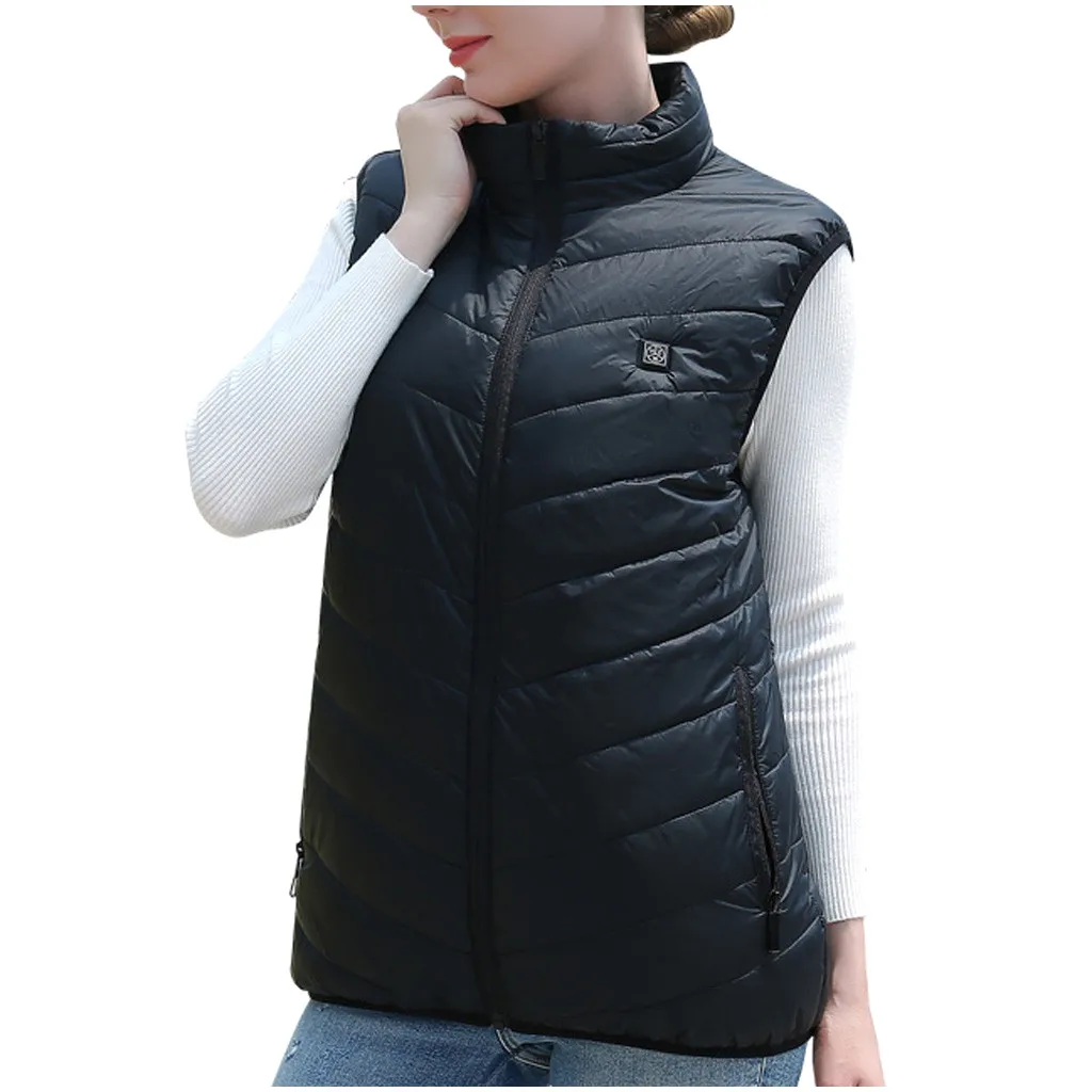 USB Heating winter vest women men unisex sleeveless jacket vests colete gilet zipper Outdoor solid d91202
USB Heating winter vest women men unisex sleeveless jacket vests colete gilet zipper Outdoor solid d91202
