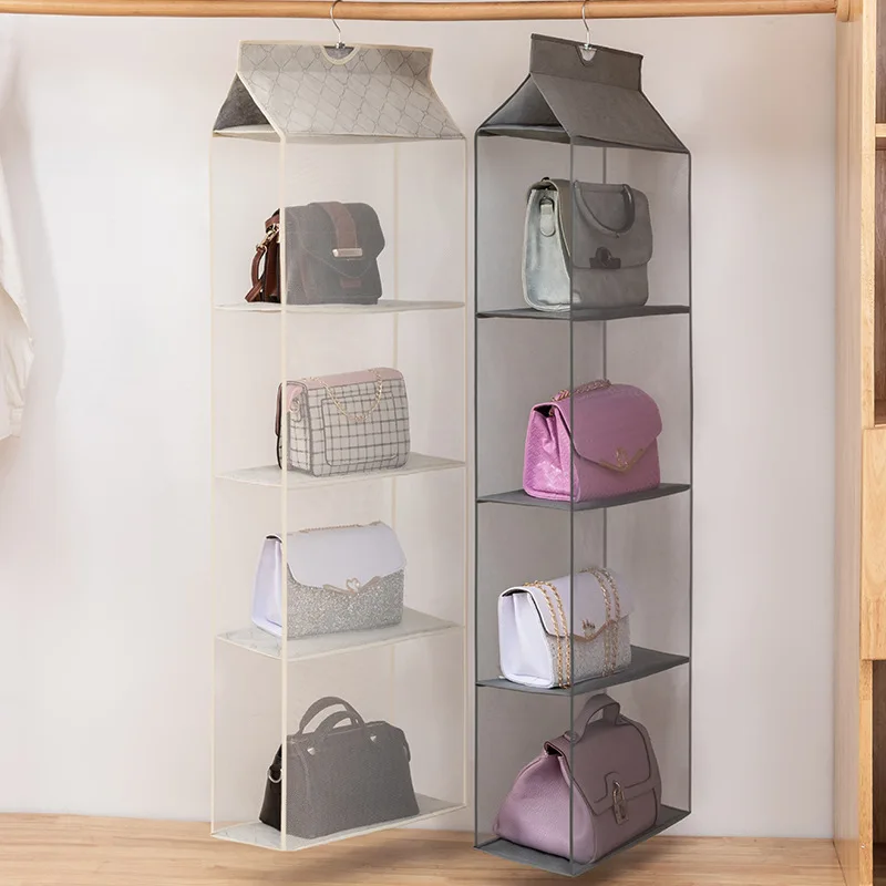 Simple and practical bag dust bag storage rack household wardrobe hanging bag storage bag clothes storage rack
Simple and practical bag dust bag storage rack household wardrobe hanging bag storage bag clothes storage rack