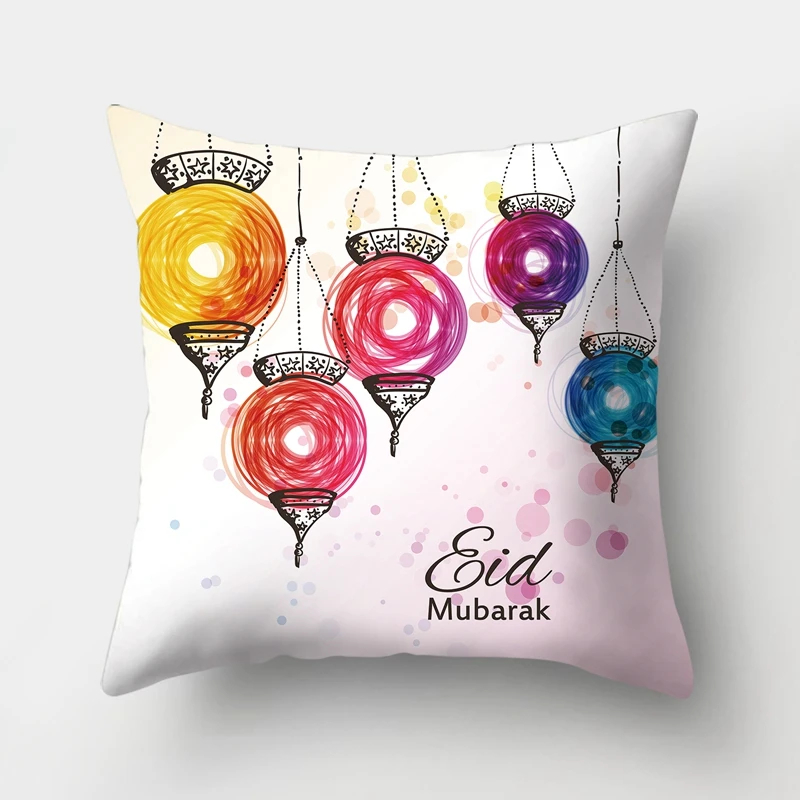 45x45cm Cotton Ramadan Mubarak Cushion Cover Eid Mubarak Decoration Home Islamic Muslim Party Favors Happy Eid Party Supplies
45x45cm Cotton Ramadan Mubarak Cushion Cover Eid Mubarak Decoration Home Islamic Muslim Party Favors Happy Eid Party Supplies