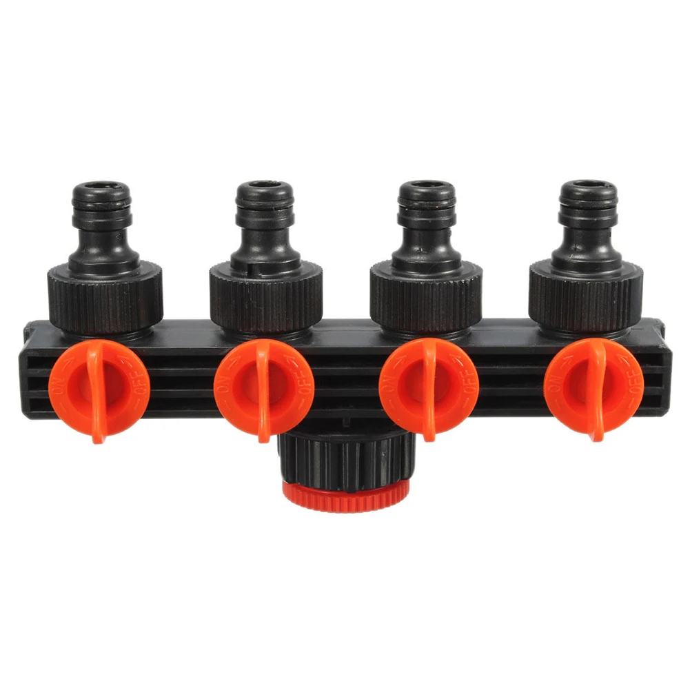 1/2 4-Way Garden Hose Splitter Water Hose Connector Distributor for Tap Faucet Adapter Garden Water Irrigation Tool
1/2 4-Way Garden Hose Splitter Water Hose Connector Distributor for Tap Faucet Adapter Garden Water Irrigation Tool