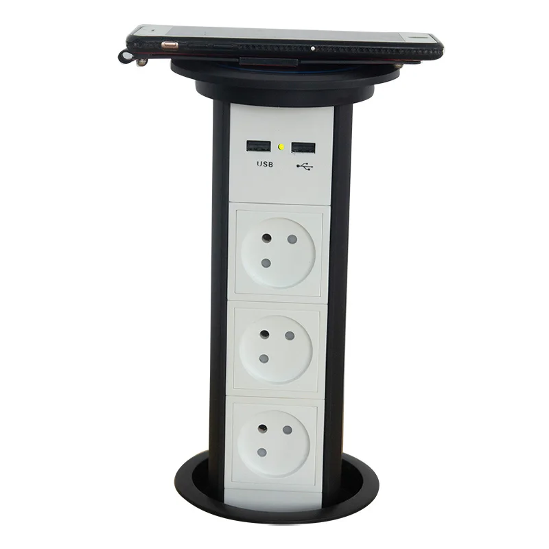 Multi-Function Hidden desktop sockets table socket outlet with wireless charging
Multi-Function Hidden desktop sockets table socket outlet with wireless charging