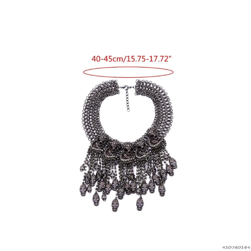 Fashion Collars Vintage O-Neck Decorative Skull Shawl Hollow Neckband Detachable for Girls Women Clothes Accessories wholesales
Fashion Collars Vintage O-Neck Decorative Skull Shawl Hollow Neckband Detachable for Girls Women Clothes Accessories wholesales