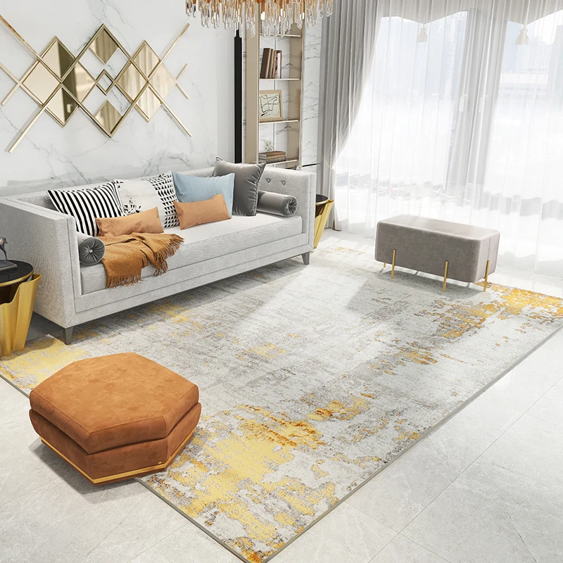 American Light Luxury Carpets And Rug For Living Room Modern Decor Abstract Bedroom Rug Large Concise Coffee Table Floor Mat
American Light Luxury Carpets And Rug For Living Room Modern Decor Abstract Bedroom Rug Large Concise Coffee Table Floor Mat