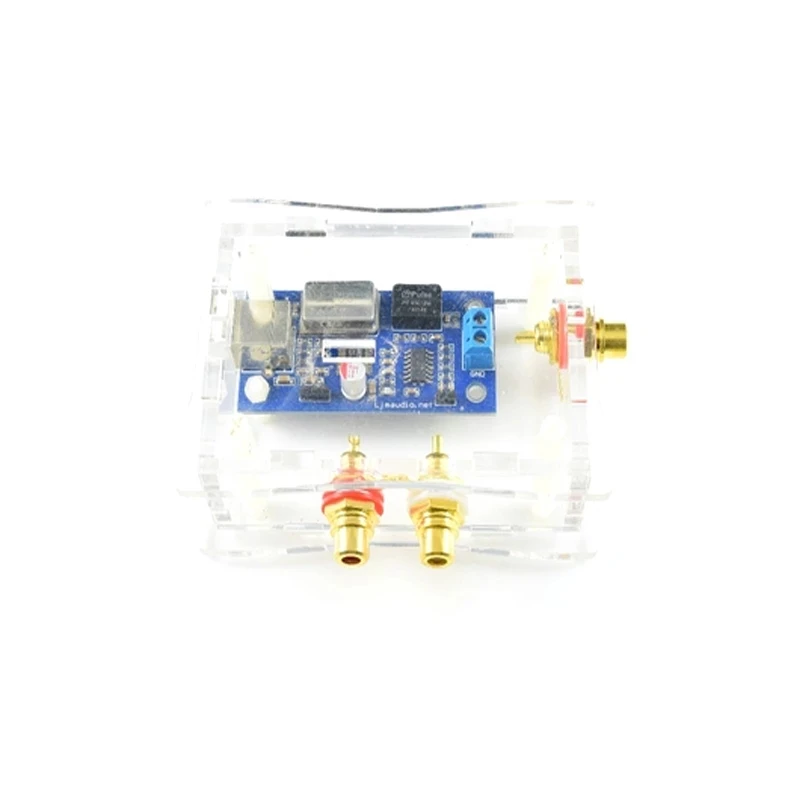 Звуковая карта USB PCM 2704 с акриловой коробкой | Электроника