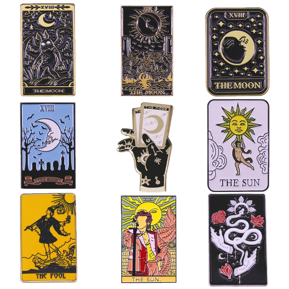 Tarot Card Ouija Board Astrology Enamel Pin Pizza Grim Reaper No.13 Badge Justice Skull Brooch The Moon Accessory Gift
Tarot Card Ouija Board Astrology Enamel Pin Pizza Grim Reaper No.13 Badge Justice Skull Brooch The Moon Accessory Gift
