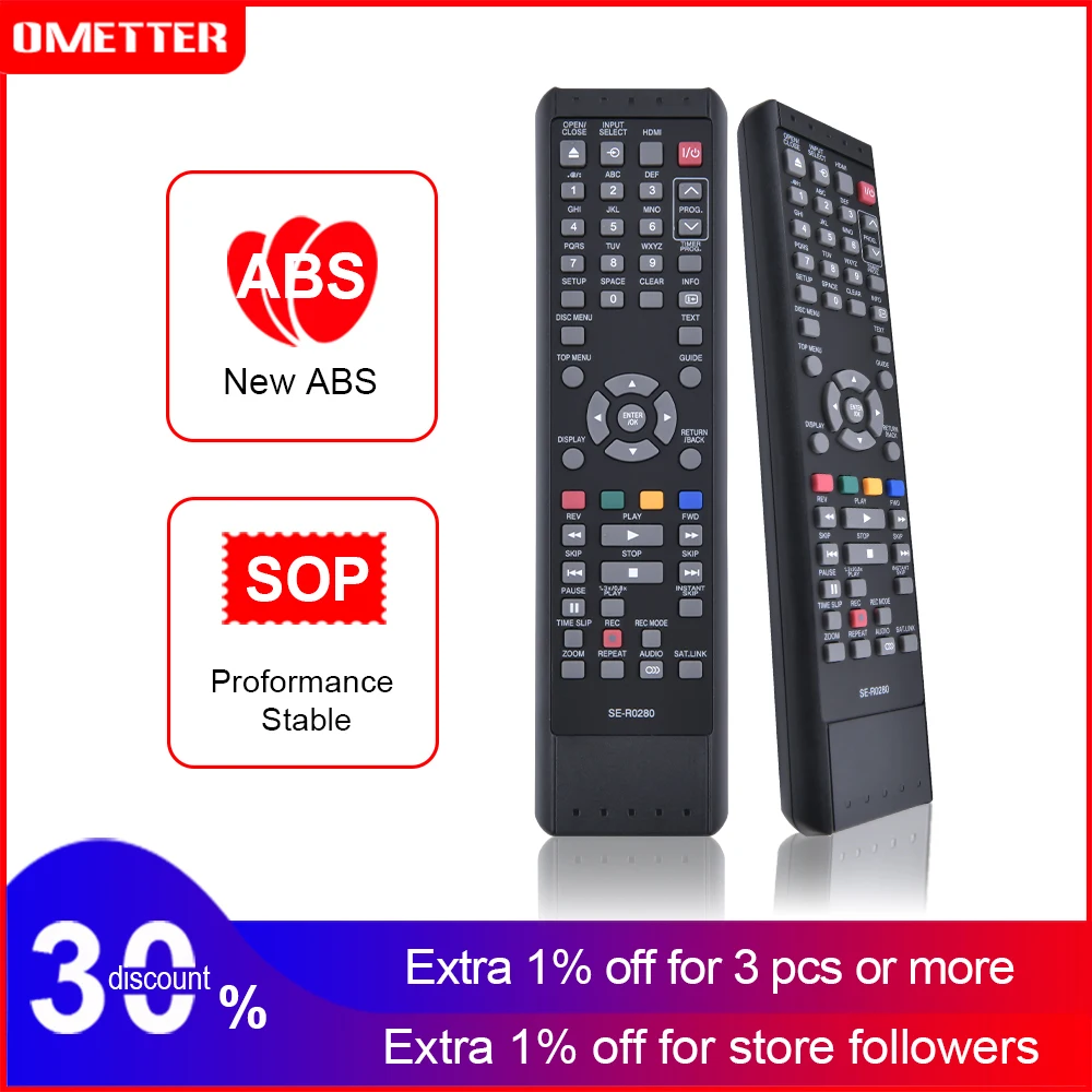 Remote Control For Toshiba D-R265SR D-R267KR SE-R0280 D-R17DT D-R17DTKB SE-R0284 RD-XS27-K-TE DVD VIDEO CASSETTE RECORDER Player
Remote Control For Toshiba D-R265SR D-R267KR SE-R0280 D-R17DT D-R17DTKB SE-R0284 RD-XS27-K-TE DVD VIDEO CASSETTE RECORDER Player