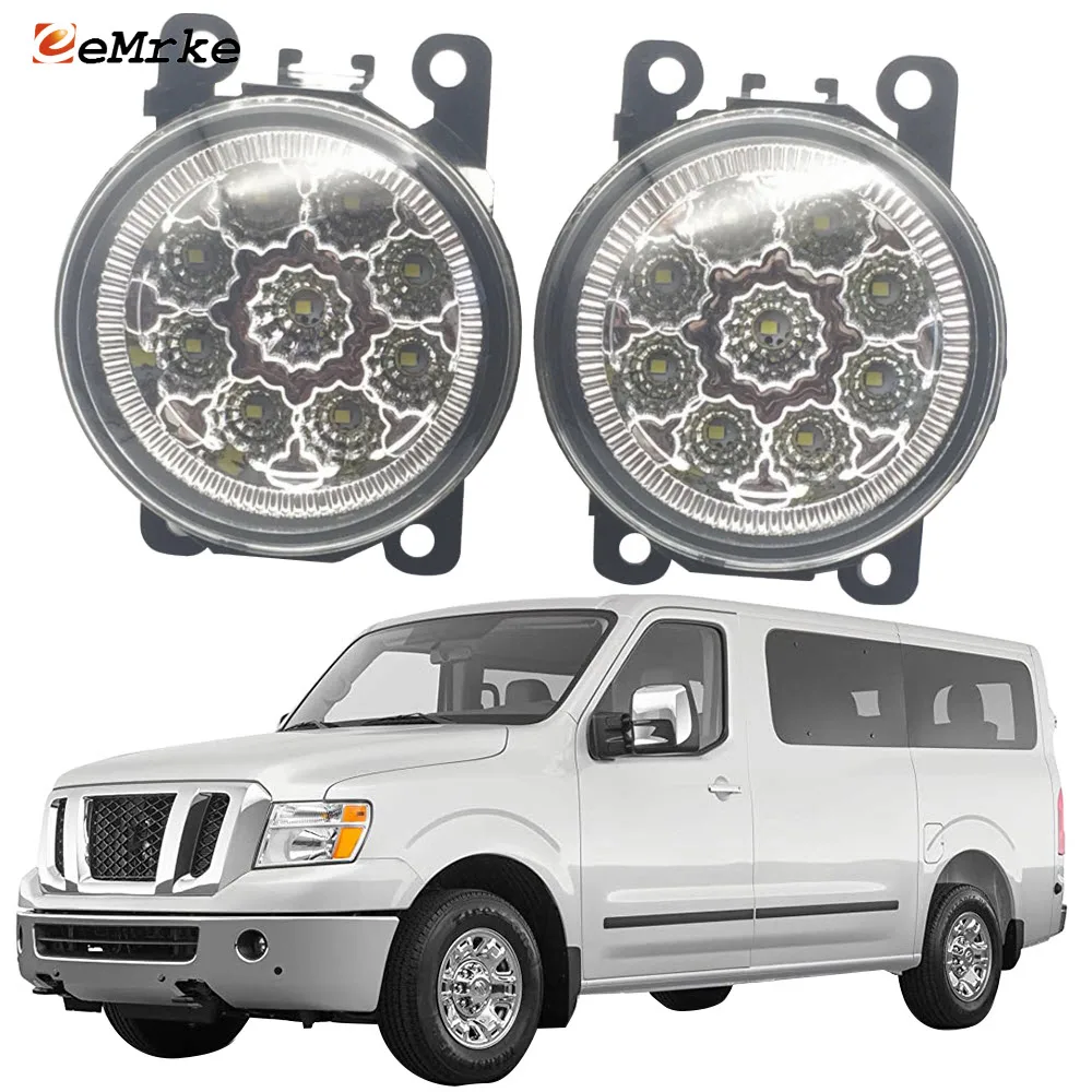 Pair Car Styling for Nissan NV3500 2019 2020 9-Pieces Led Fog Lights Lamp H11 12V / Halogen Fog Lights Assembly DRL Accessories
Pair Car Styling for Nissan NV3500 2019 2020 9-Pieces Led Fog Lights Lamp H11 12V / Halogen Fog Lights Assembly DRL Accessories