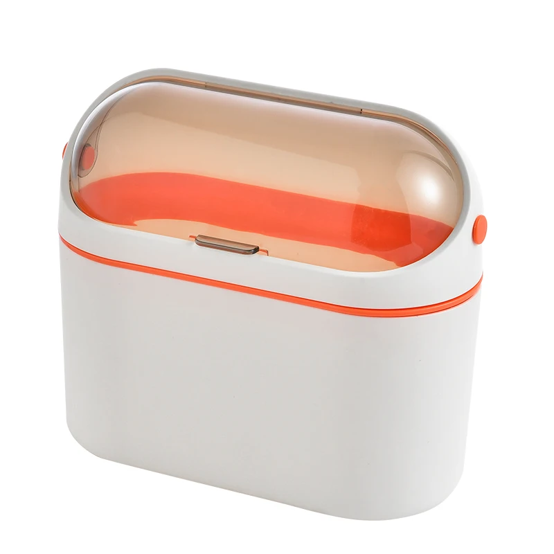 Desktop Trash Bin Mini Wall-Mounted With Lid Garbage Bin Bathroom Kitchen Table Car Office Lixeira Banheiro Household Storage
Desktop Trash Bin Mini Wall-Mounted With Lid Garbage Bin Bathroom Kitchen Table Car Office Lixeira Banheiro Household Storage