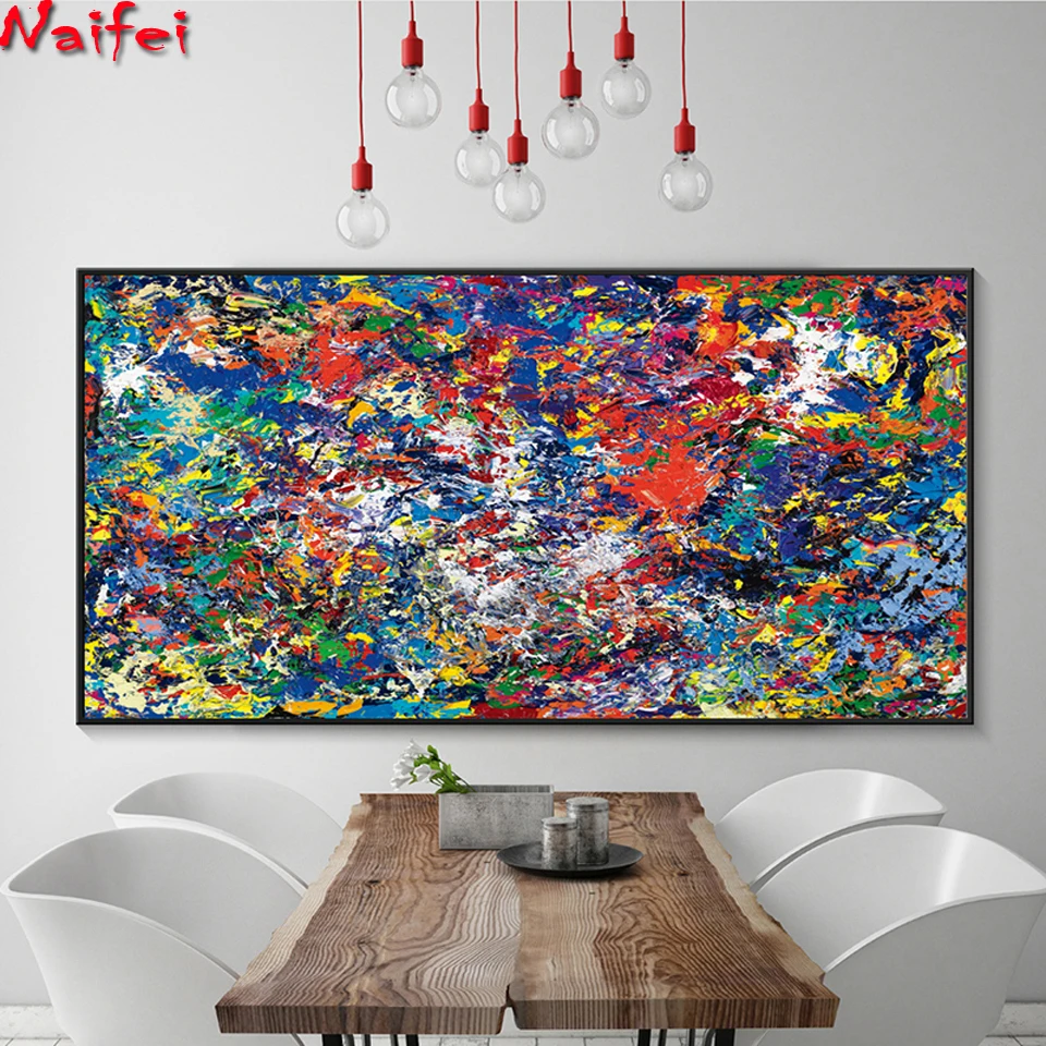 5d Diamond Painting Abstract Color Splash Full Square round Drill Embroidery DIY Handmade Home Living Room Decoration
5d Diamond Painting Abstract Color Splash Full Square round Drill Embroidery DIY Handmade Home Living Room Decoration