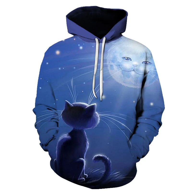 2021 new 3D printing hoodie cute cat pattern oversized men and women spring and autumn sweatshirt fashion casual pullover
2021 new 3D printing hoodie cute cat pattern oversized men and women spring and autumn sweatshirt fashion casual pullover