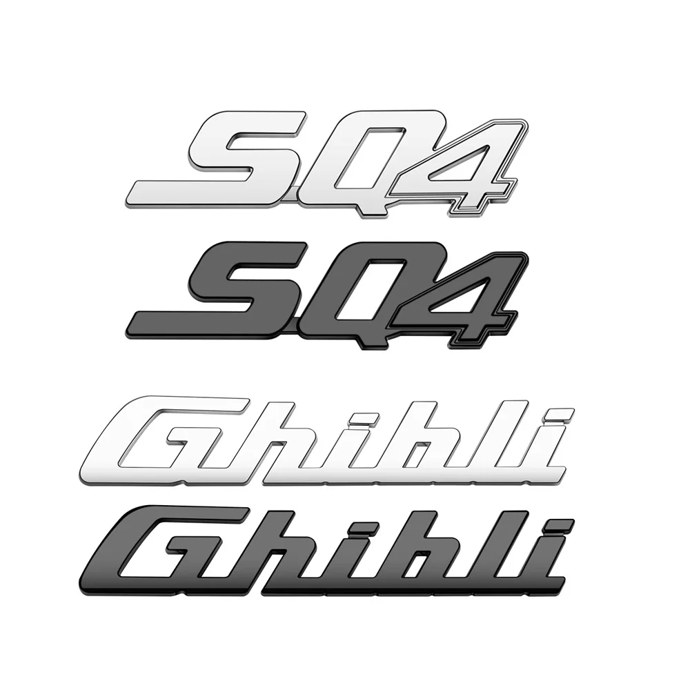 Car Trunk Emblem For Maserati Ghibli Gransport Quattroporte Granlusso Q4 Auto Rear Taigate Vehicle SQ4 Ghibli Logo Badge Sticker
Car Trunk Emblem For Maserati Ghibli Gransport Quattroporte Granlusso Q4 Auto Rear Taigate Vehicle SQ4 Ghibli Logo Badge Sticker