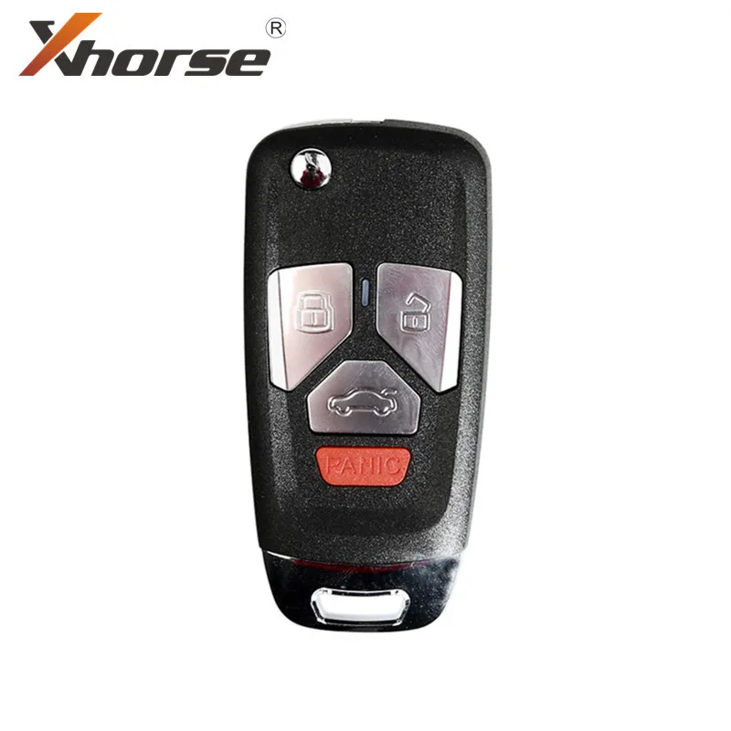 Пульт дистанционного управления Xhorse XNAU02EN для Audi Flip, 4 кнопки, 1 шт. 
Пульт дистанционного управления Xhorse XNAU02EN для Audi Flip, 4 кнопки, 1 шт.