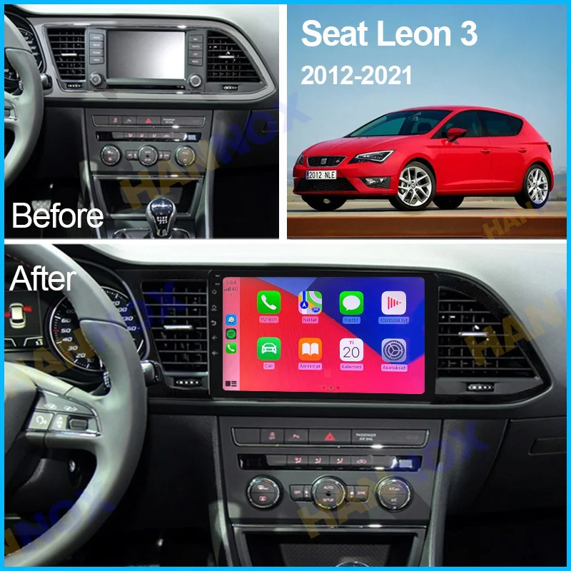 Android WIFI Car Radio GPS Navigation DVD Audio Player for Seat Leon MK3 2012-2019 2020 2021 Support Steering Wheel Control
Android WIFI Car Radio GPS Navigation DVD Audio Player for Seat Leon MK3 2012-2019 2020 2021 Support Steering Wheel Control
