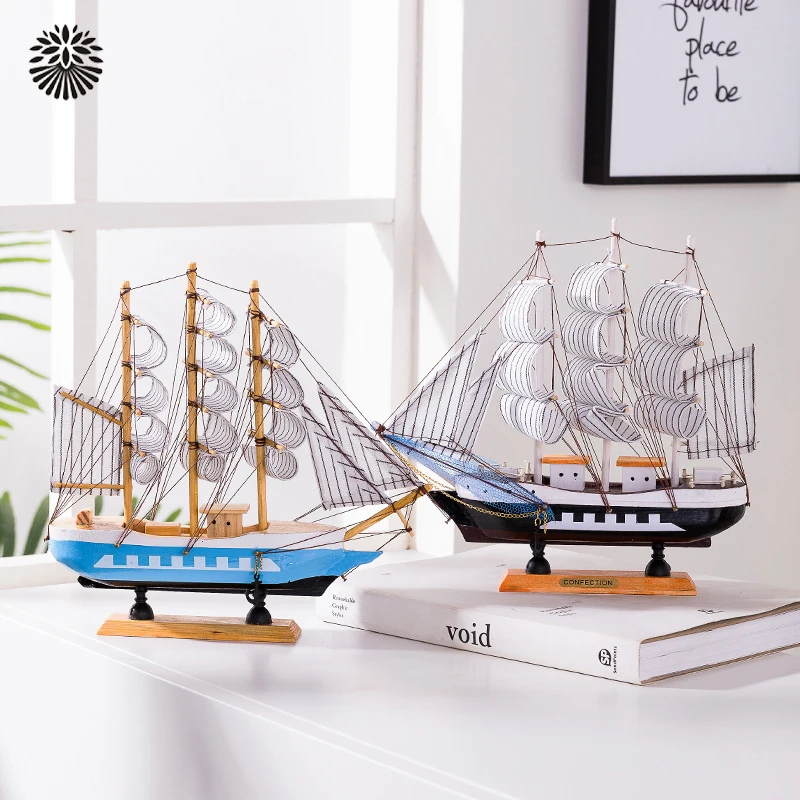 Home Decoration Creative Ornaments Wooden Smooth Sailing Model Office Living Room Crafts Mediterranean Style
Home Decoration Creative Ornaments Wooden Smooth Sailing Model Office Living Room Crafts Mediterranean Style