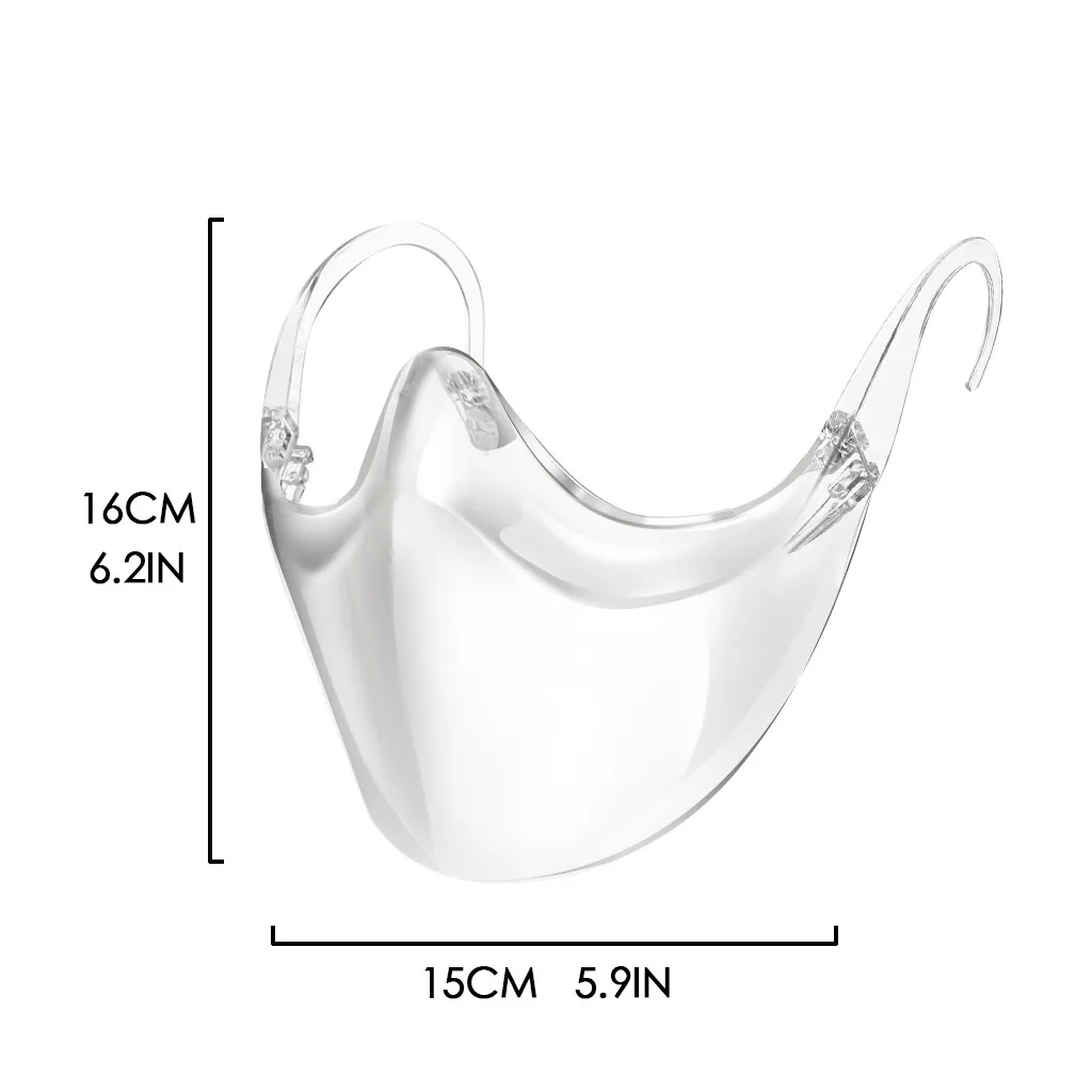 1pc Adult Protective Faceshield Anti-fog Anti-splash Anti Droplet Face Cover Mask Reusable Washable Transparent Visual Facemask
1pc Adult Protective Faceshield Anti-fog Anti-splash Anti Droplet Face Cover Mask Reusable Washable Transparent Visual Facemask