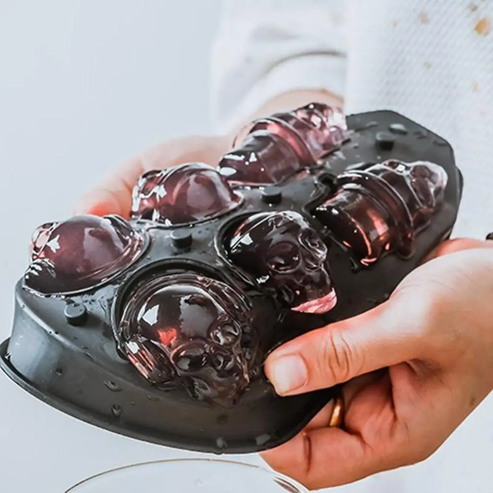 Silicone Mold Ice Cube Maker Skull Shape Chocolate Mould Tray Ice Cream Mould ice cream silicone mold silicone molds ice tray
Silicone Mold Ice Cube Maker Skull Shape Chocolate Mould Tray Ice Cream Mould ice cream silicone mold silicone molds ice tray