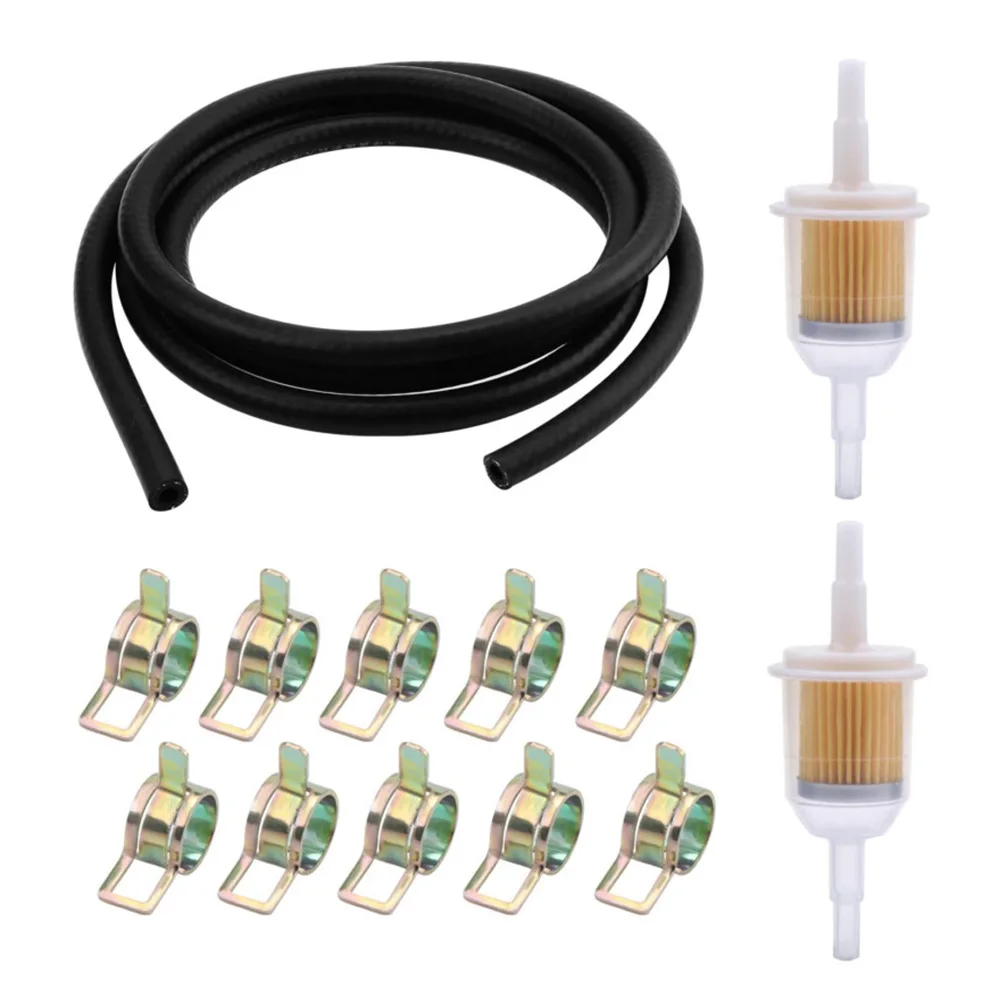 1*2M tubing Petrol Hose Kit In-line Fuel Filter Hose Kit With 2M 6mm Fuel Line Practical 13pcs/Set High Quality
1*2M tubing Petrol Hose Kit In-line Fuel Filter Hose Kit With 2M 6mm Fuel Line Practical 13pcs/Set High Quality