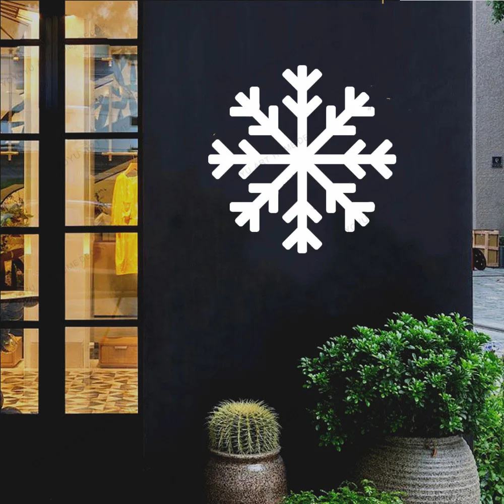 Snowflake Icon Logo Christmas and Winter Theme Removable Window Glass Sticker Art Vinyl Wall Sticker CX707
Snowflake Icon Logo Christmas and Winter Theme Removable Window Glass Sticker Art Vinyl Wall Sticker CX707