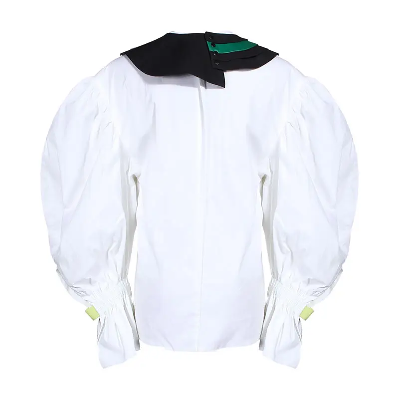 XITAO/комплект из 2 предметов Женская белая рубашка хит продаж топ одежда 2019