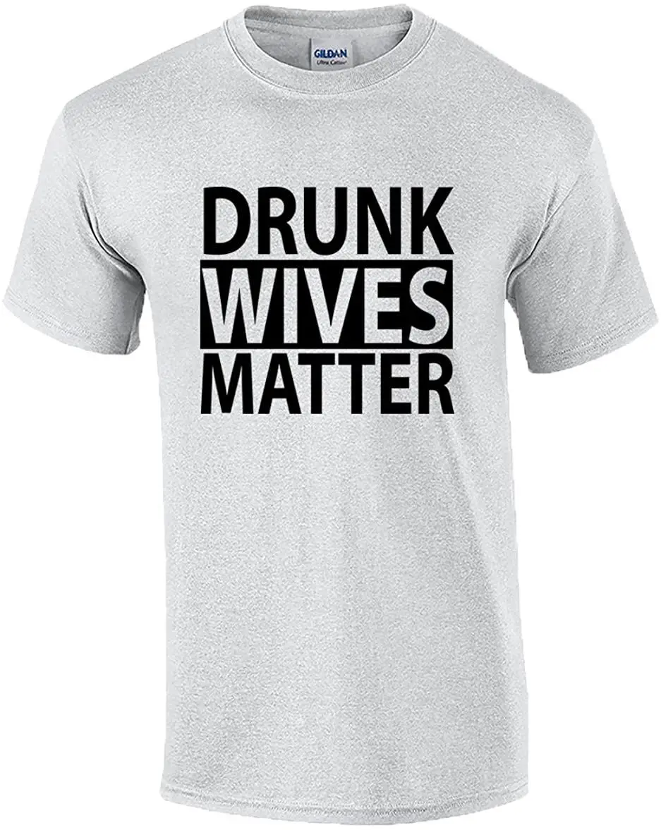 Funny Wine Drunk Wives Matter Graphic Short Sleeve T-Shirt 100% Cotton Streetwear Cool Tees Breathable T Shirts Print Tshirt
Funny Wine Drunk Wives Matter Graphic Short Sleeve T-Shirt 100% Cotton Streetwear Cool Tees Breathable T Shirts Print Tshirt
