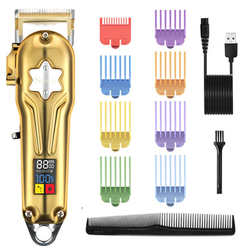 Surker Barber Clippers Professional Hair Clippers Rechargeable Hair Trimmer Hair Cutting Machines sk660
Surker Barber Clippers Professional Hair Clippers Rechargeable Hair Trimmer Hair Cutting Machines sk660
