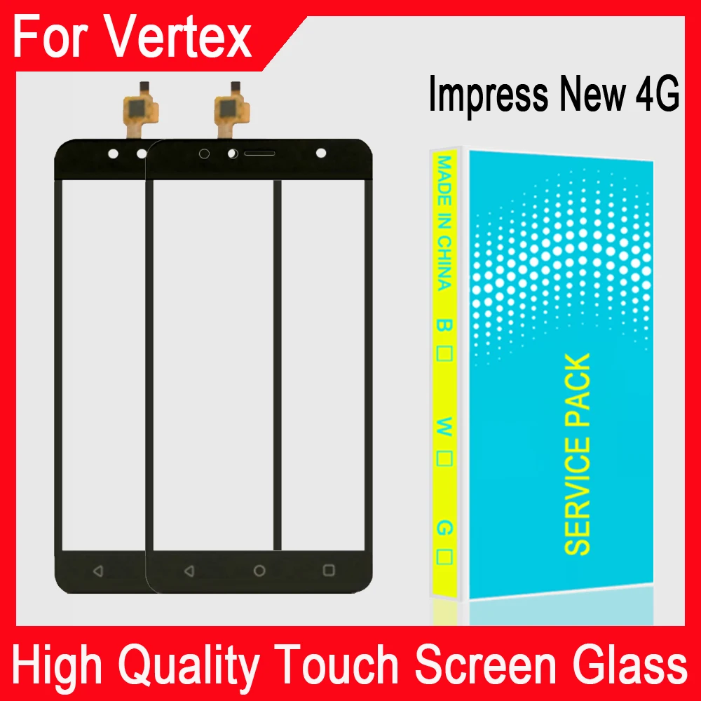 5 дюймовое мобильное сенсорное стекло для Vertex Impress новое с сенсорным экраном 4G